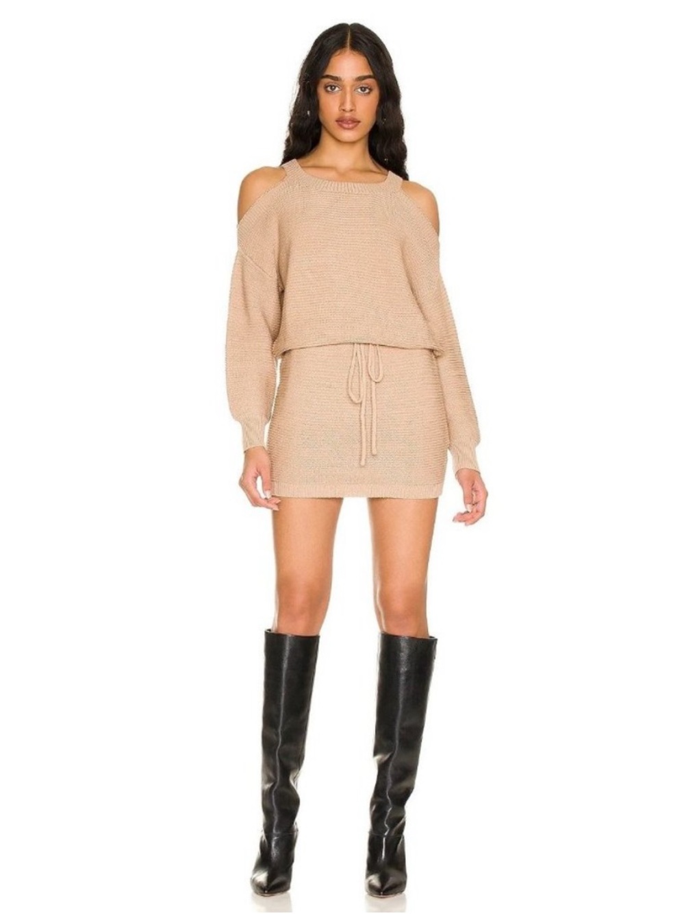 NWT ALL THE WAYS | Priya Sweater Dress in Oatmeal XS